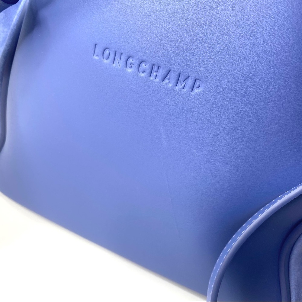 Longchamp Penelope Bucket Bag Blue Mist - Picture 8 of 16